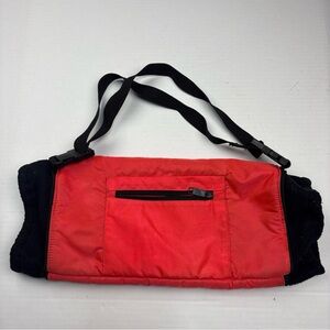 Vintage Willow Bay Hand Warmer Fleece Waist Pack Blaze Orange Hunting Outdoor